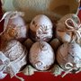 Uova di Pasqua shabby chic