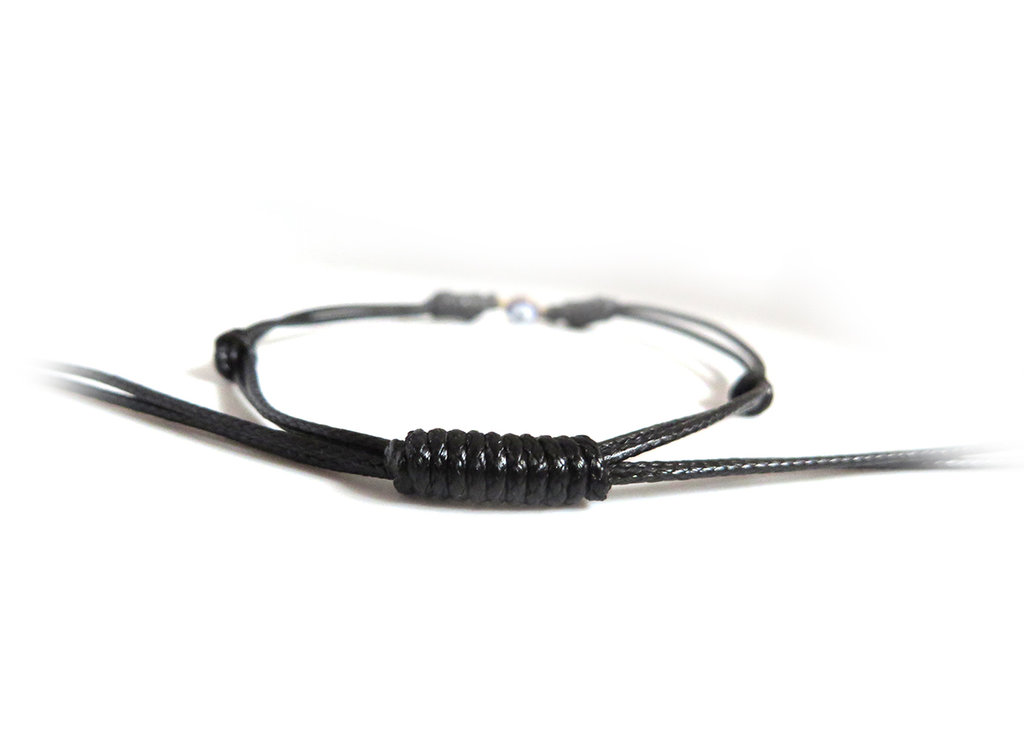 Ozmw Bracciali Occhio Turco 2 Pezzi - Bracciali Portafortuna In Corda Nera - Foto 11