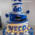 Torta scenografica 40 anni camionista Iveco personalizzata 