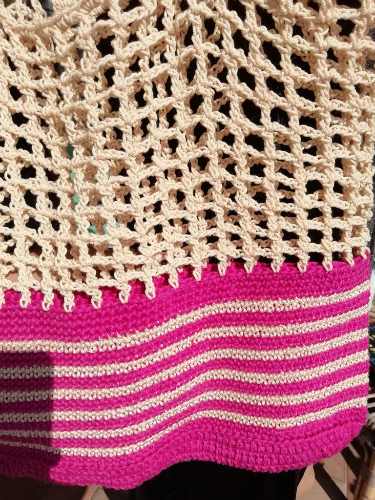 Borsa rete in cotone - Donna - Borse - di daniela 2015 | su MissHobby