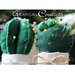 Puntaspilli piantine grasse/cactus in pannolenci