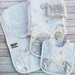 Porta pannolini e salviette da borsa + set allattamento + coperta neonato
