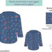 Cartamodello PDF camicia unisex bambino da taglia 2 anni a 10 special ( 12 forme bambino )