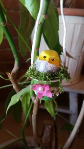 uovo di Pasqua con pulcino