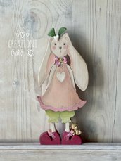  Coniglietta in legno massello by Creazioni GiaRó  Ⓒ