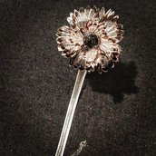 Fiore, in vetro soffiato di Murano, ricambio per lampadari