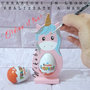 UNICORNO PORTA OVETTO DI PASQUA IN LEGNO idea regalo pasquale realizzato a MANO personalizzabile