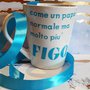 Tazza con nome festa del papà