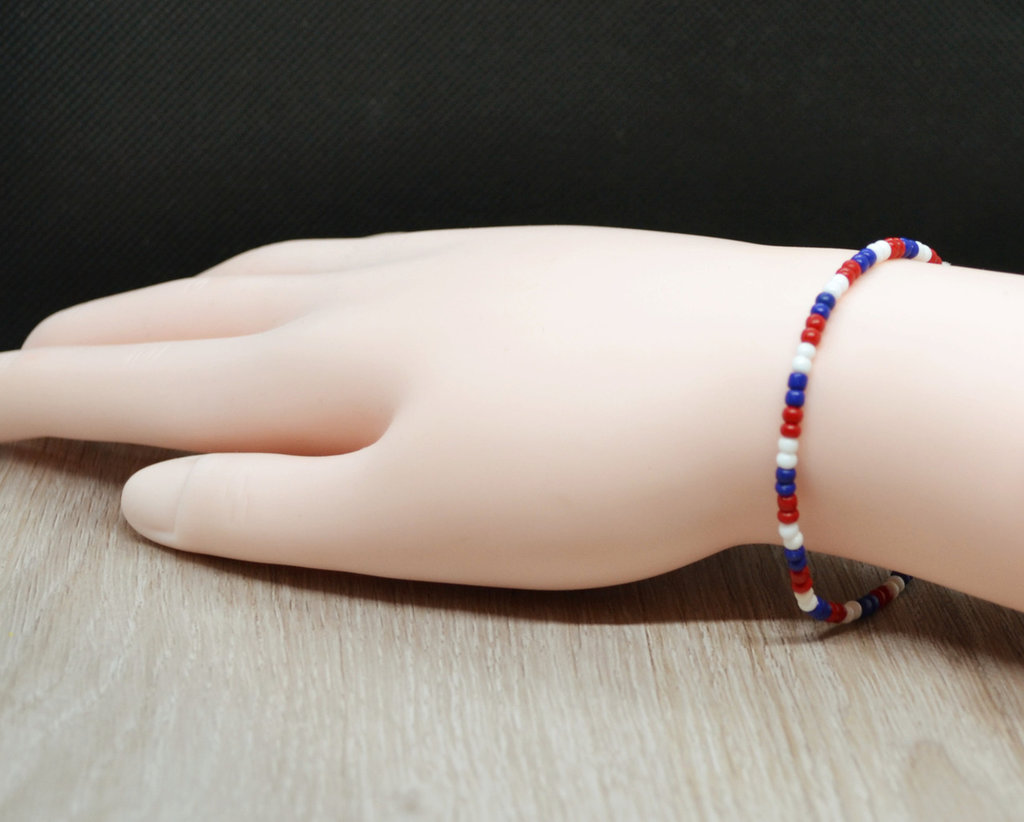 Set 5 Bracciali In Pietra Naturale Multistrato – Perline 4/6mm, Elastici, Fatto A Mano Donna Uomo