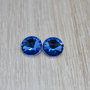 coppia rivoli vetro 12mm blu chiaro