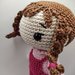 Bambola all'uncinetto amigurumi - Spedizione gratuita in Italia ed Europa