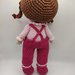 Bambola all'uncinetto amigurumi - Spedizione gratuita in Italia ed Europa
