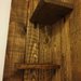Espositore angolare legno