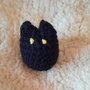 Gattino Amigurumi Personalizzabile - Nero