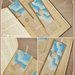 Segnalibri di carta riciclata con pendaglio in legno, fatti a mano