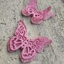 Inserzione personalizzata  per  Sandyina -40 farfalle  3D gomma crepla