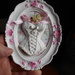 Cornicette decorative in polvere di ceramica Bustino  Boccetta di profumo  Set di 2 pezzi Home Decor
