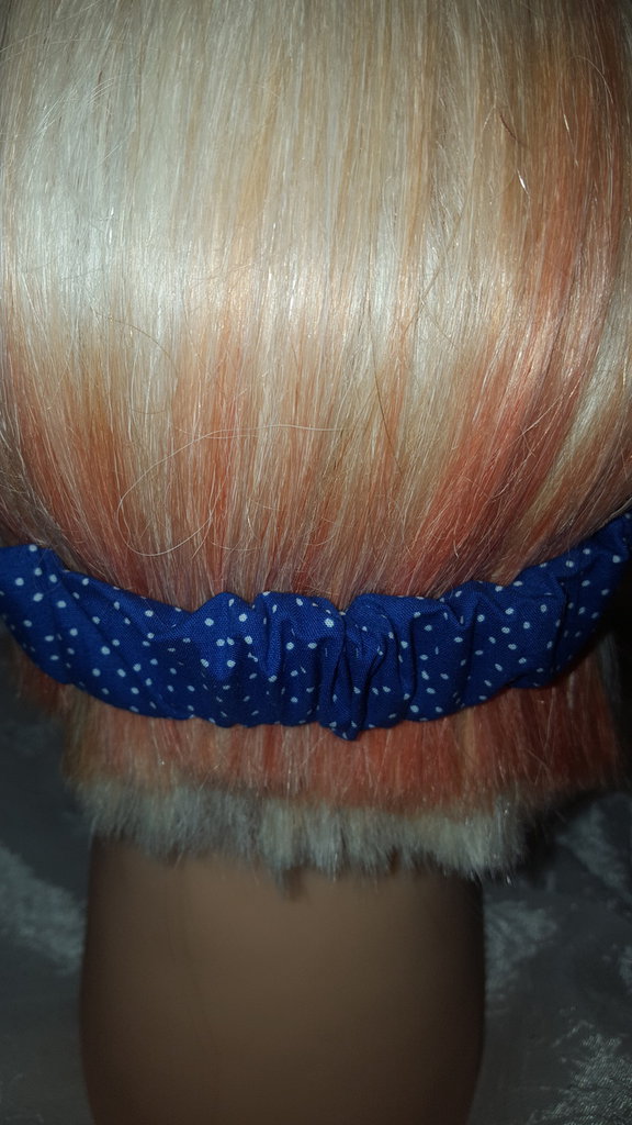 Trigema 555553 Fascia per Capelli, Blu (Royal 049), M Donna
