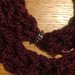 Collana in lana 