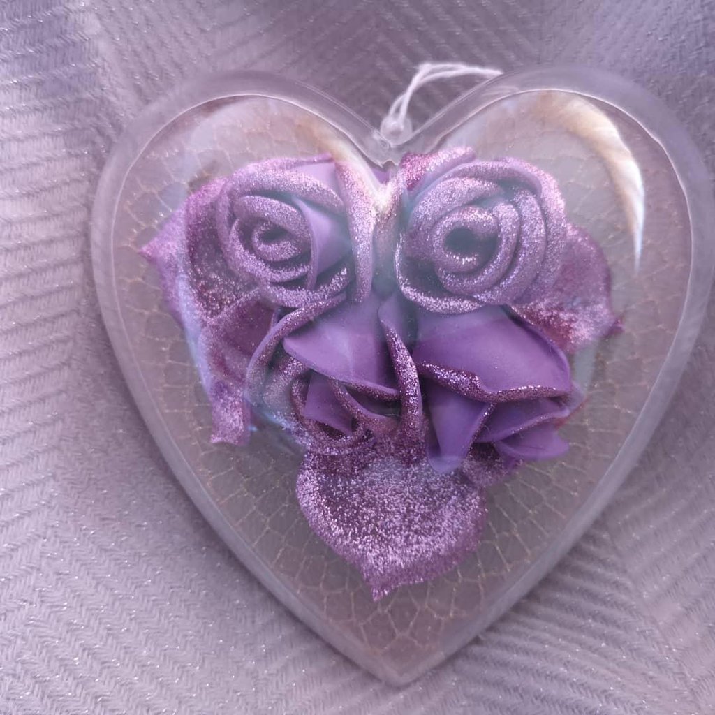 Pandecor Set 5 Scatoline Porta Regalo A Forma Di Cuore In Plexiglass | 8 Cm Apribili Con Foro | Trasparenti
