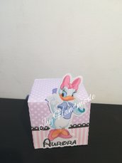 Scatolina festa compleanno nascita confetti scatola porta scatoline segnaposto paperina daisy duck caramelle 