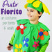 Costume Prato FIORITO per bambini ed adulti - Cartamodello PDF - cucire travestimenti di Carnevale e Halloween