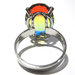 anello pietra multicolor