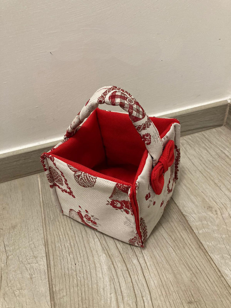 Cestino Gioco Per Bambini Con Manico - Mini Cesto Spesa In Plastica Colorata, 16x13x9.5 Cm, Per Organizzare Giocattoli E Accessori - 4