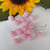 Lotto 15 perle acrilico 10 mm.  *Bacca* -Rosa- 