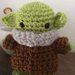 Baby Yoda amigurumi 
