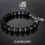 BLACKGLASS  - BRACCIALI REVES FATTI SU MISURA CON PIETRE NATURALI E COMPONENTI IN ARGENTO925,ACCIAIO 316L E METALLO