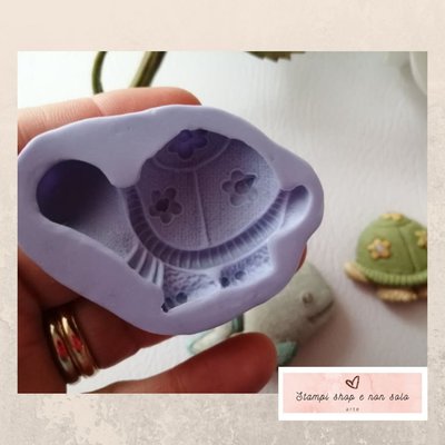 Stampo Silicone A Tartaruga Marina Per Resina | Per Ciondoli E Portachiavi Fai Da Te | Stampo Flessibile Gioielli