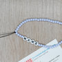 phone strap perline azzurro fiordaliso, cinturino per telefono perline, catenella per cellulare, ciondolo perline telefono, phone beads nome