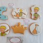 biscotti il Piccolo principe  sweet table ghiaccia reale disegno biscotto personalizzato cake 