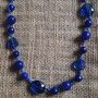 Collana di giada blu