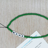 Bracciale Porta Telefono Con Perline In Legno E Silicone | Include 2 Adesivi, Cinturino A Mani Libere Universale - 3