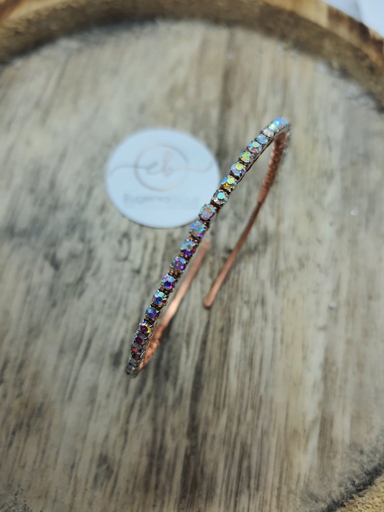 Bracciale Magnetico In Rame Vintage Zyrkus: Finitura Patinata, 20,5 Cm - 3