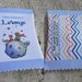 10 bustine/sacchetti personalizzati carta confettata prima comunione ,nascita, battesimo, primo compleanno