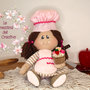 Bambola Pasticcera Cuoca con Cupcake