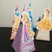Scatolina scatoline compleanno nascita  triangolo Alice paese meraviglie stregatto regina cuori 