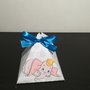 Scatolina scatoline compleanno nascita  triangolo Dumbo elefantino 