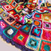  Copertina piastrelle uncinetto, plaid, granny square, crochet, coperta in lana