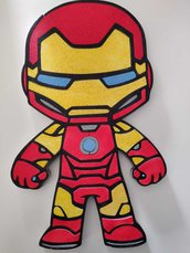 Personaggio in polistirolo (Iron Man, Capitan America, Spider Man, Super Mario) 