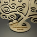 Bomboniera in legno personalizzata "albero della vita" - mod. 1.