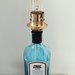 Bombay Sapphire 1L lamp,abat jour,lampada bottiglia,lampada da tavolo,gin,lampada personalizzata, design,industriale,handmade,vintage,
