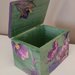 SET contenitori con fiori viola