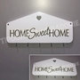 Appendichiavi in legno a forma di casa "home Sweet Home".