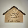 Casetta in legno personalizzabile “HOME Sweet HOME”.