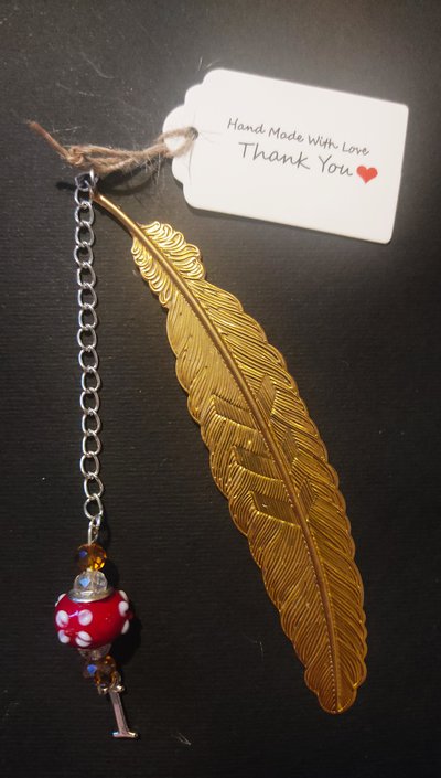 Collana Donna Con Ciondolo Piuma Intrecciato - Stile Bohémien E Retrò In Oro E Marrone