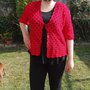 CARDIGAN ESTIVO ROSSO